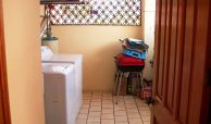 Washer and dryer in laundry room in Marina las Palmas condos in Puerto Vallarta.
