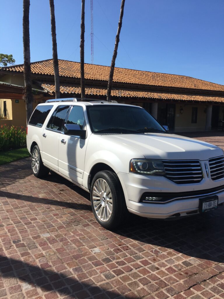 Luxury suvs at puerto vallarta international airport