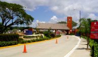 Entrance to terralta and los Amores gated communities in Bucerias Mexico