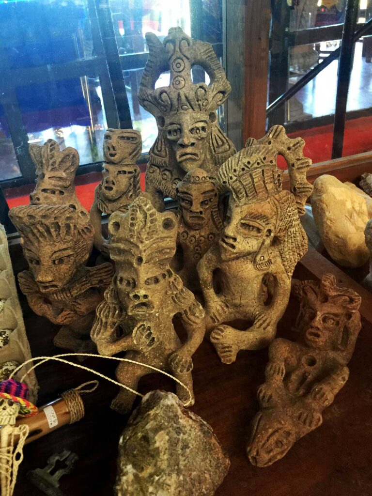 Check out these clay sculptures found in ruins in puerto vallarta